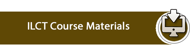 ILCT Course Materials